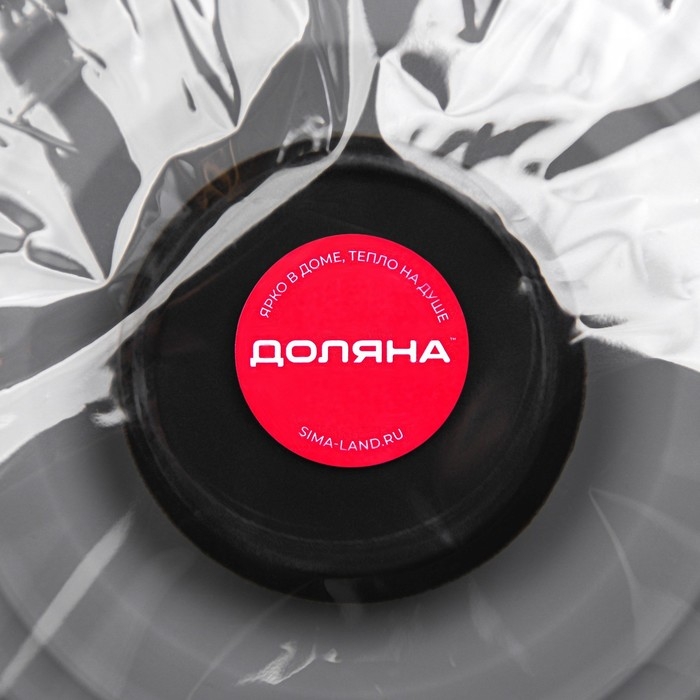 Крышка универсальная Доляна, силикон, d=27,5 см, цвет серый