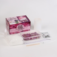 Свеча своими руками. Создание цветных свечей с цветочным декором «Летнее настроение», набор для творчества Свеча своими руками. Создание цветных свечей с цветочным декором «Летнее настроение», набор для творчества