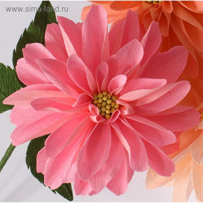 Бумага гофрированная, 601 Бумага гофрированная, 601 "Розовая гвоздика", 0,5 х 2,5 м