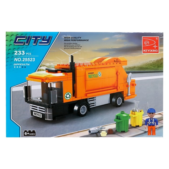 Конструктор &laquo;Город. Переработка отходов&raquo;, 233 детали