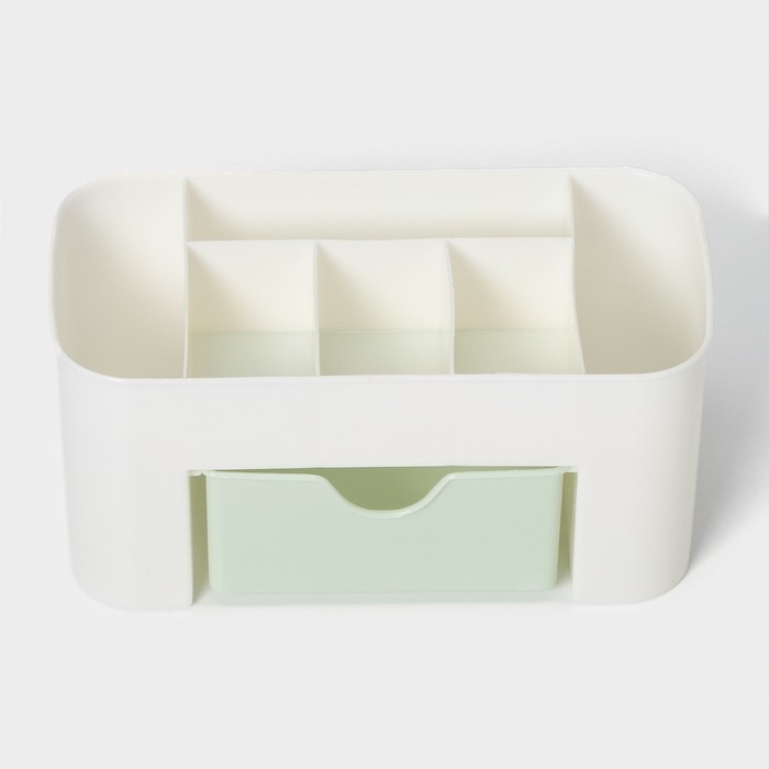 Органайзер для хранения мелочей &laquo;Эргономика&raquo;, 21&times;10,5&times;10 см, 6 секций, цвет МИКС