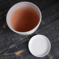 Горшок цветочный Лазурит сиреневый 2,5л с подставкой Горшок цветочный Лазурит сиреневый 2,5л с подставкой