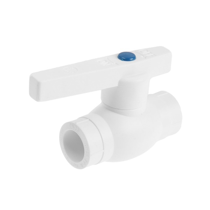 Кран шаровой MeerPlast, 20 мм, полипропиленовый Кран шаровой MeerPlast, 20 мм, полипропиленовый