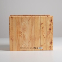 Коробка подарочная складная, упаковка, &laquo;Дерево&raquo;, 31 х 25.5 х 16 см