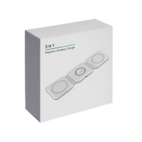 Беспроводное зарядное устройство 3 в 1 A07, 15 W, поддержка MagSafe, складная, чёрная Беспроводное зарядное устройство 3 в 1 A07, 15 W, поддержка MagSafe, складная, чёрная