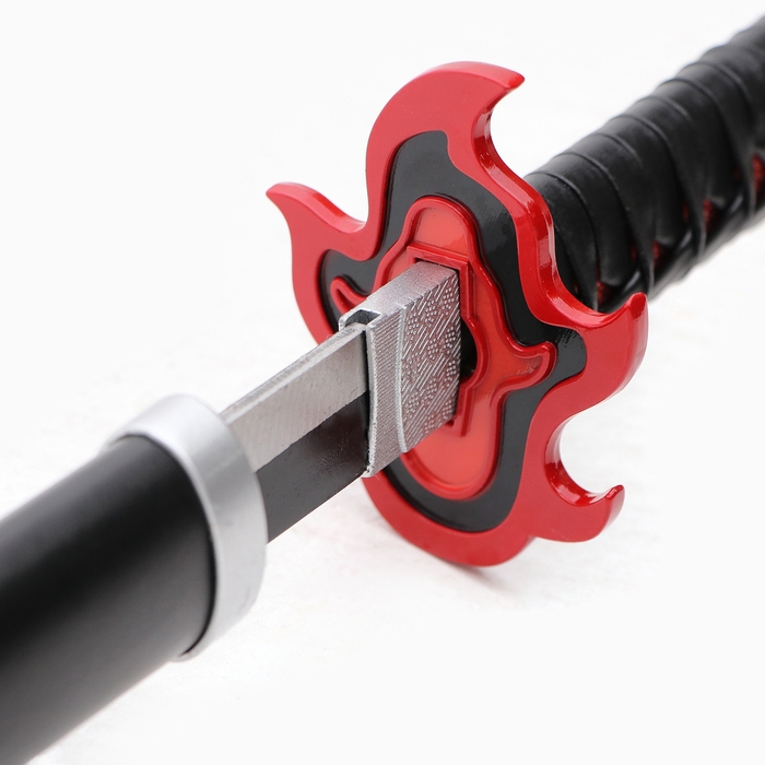 Сувенирное оружие Сувенирное оружие "Катана Кеджу" 104 см, клинок 68 см, чёрная, на подставке