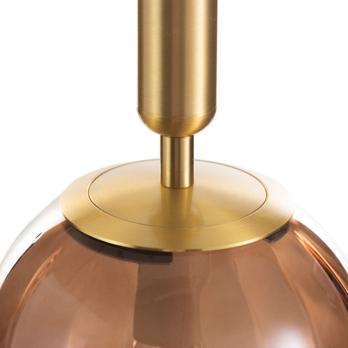 Светильник BayerLux "Джавиер" Е14 40Вт золото-янтарный 15х15х35-185 см