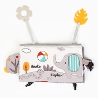 Развивающий складной коврик с книжкой - шуршалкой 3 в 1 «Зверята», Крошка Я Развивающий складной коврик с книжкой - шуршалкой 3 в 1 «Зверята», Крошка Я