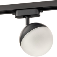 Светильник трек-й ARTLINE повор-й шар 100x100x75mm GX53 230В пластик 4м&sup2; черн 59926 9 Ritter