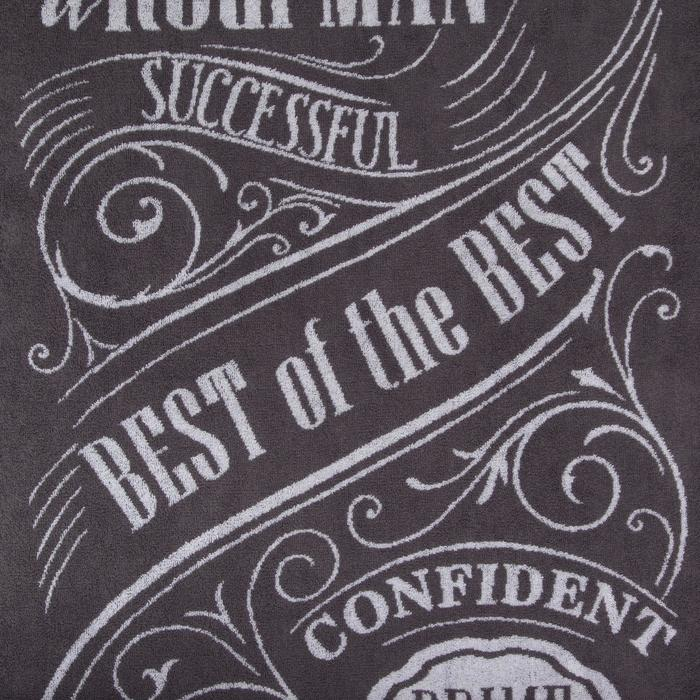 Полотенце махровое Этель Полотенце махровое Этель "Real man" 70х130 см, 100% хлопок, 420гр/м2