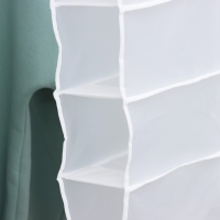 Органайзер подвесной &laquo;Стейт&raquo;, 5 отделений, 70&times;15&times;15 см, цвет белый