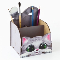 Органайзер для канцелярии &laquo;Котик&raquo;