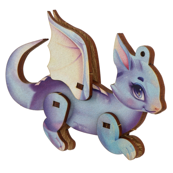 Новогодняя сборная подвеска на ёлку &laquo;Новый год! Дракон&raquo;