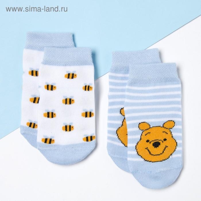 Набор носков Медвежонок Винни, 2 пары, 12-14 см Набор носков Медвежонок Винни, 2 пары, 12-14 см