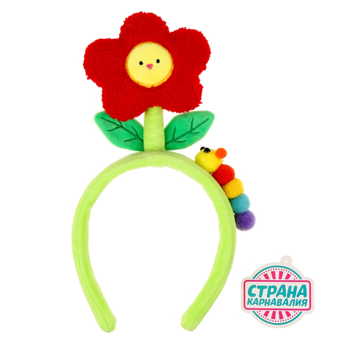 Карнавальный ободок «Цветочек», цвета МИКС Карнавальный ободок «Цветочек», цвета МИКС