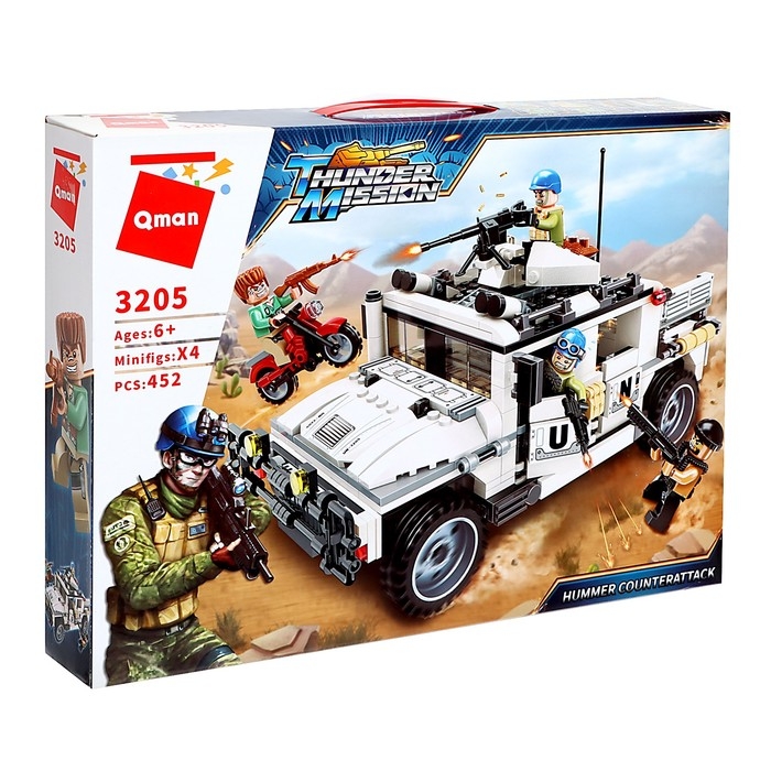 Конструктор Миротворцы &laquo;Хаммер&raquo;, 452 детали