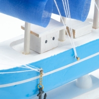 Корабль сувенирный средний "Лазурь" 24*5*23см Корабль сувенирный средний "Лазурь" 24*5*23см