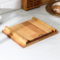 Доска разделочная Adelica, с выдвижным лотком, пропитано минеральным маслом, 30×24 см, лоток 22×22 см, берёза Доска разделочная Adelica, с выдвижным лотком, пропитано минеральным маслом, 30×24 см, лоток 22×22 см, берёза