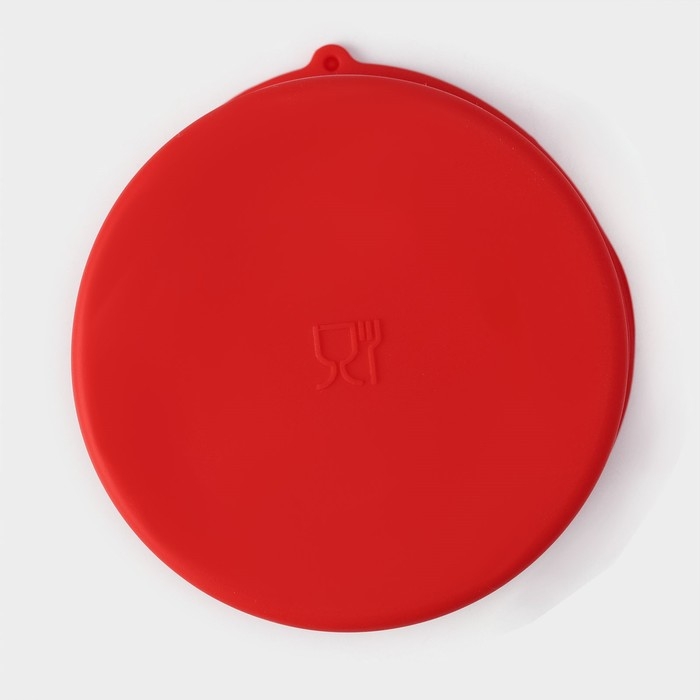 Набор силиконовых форм для выпечки Доляна «Куличики», 3 шт: 15,5/13/10 см, цвет красный Набор силиконовых форм для выпечки Доляна «Куличики», 3 шт: 15,5/13/10 см, цвет красный