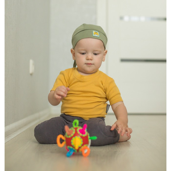 Развивающая игрушка - погремушка, «Шар - трещотка», погремушка, цвет МИКС, Крошка Я Развивающая игрушка - погремушка, «Шар - трещотка», погремушка, цвет МИКС, Крошка Я