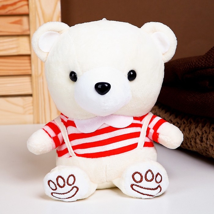 Мягкая игрушка &laquo;Мишка&raquo;, в штанишках, 18 см