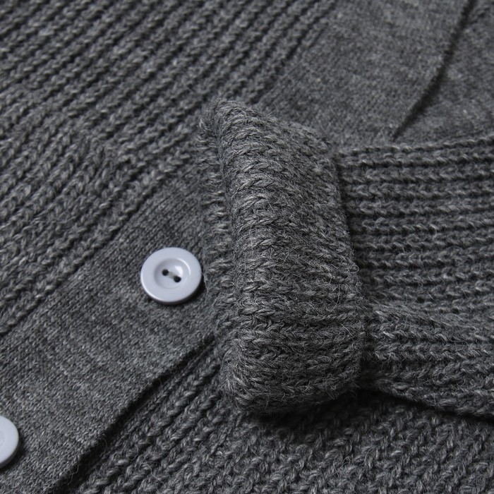 Кардиган детский KAFTAN, размер 30 (98-104 см), серый