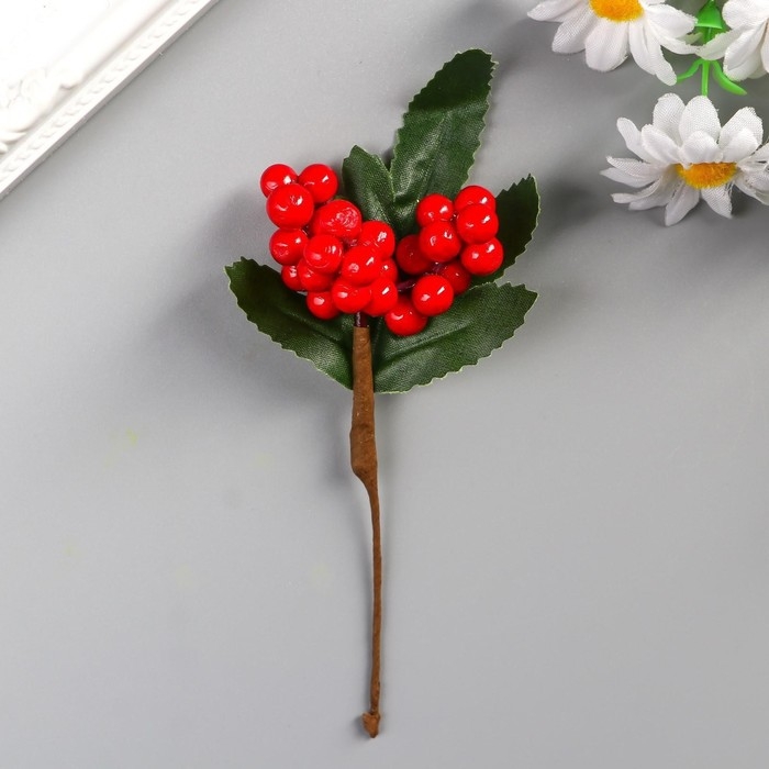 Декор для творчества Декор для творчества "Ягодная кисть" 12 см