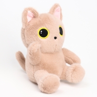 Мягкая игрушка «Кот», 20 см, цвет бежевый Мягкая игрушка «Кот», 20 см, цвет бежевый