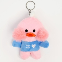 Мягкая игрушка &laquo;Утка: Лалафанфан&raquo;, на брелоке, цвета МИКС