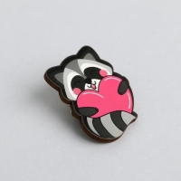 Брелок для ключей, значок, сувенир «Енот», набор, 6,8 х 10,5 см. Брелок для ключей, значок, сувенир «Енот», набор, 6,8 х 10,5 см.