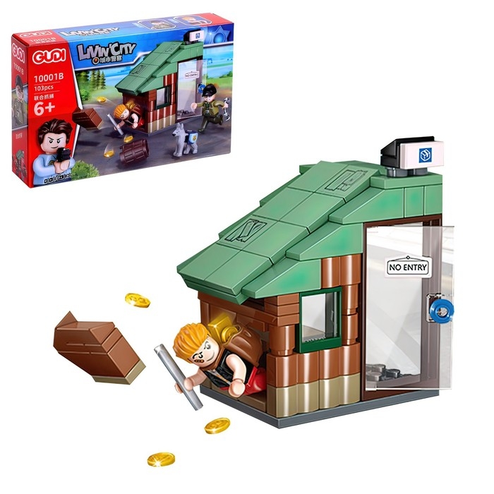 Конструктор &laquo;Полиция. Жулики&raquo;, цвет МИКС