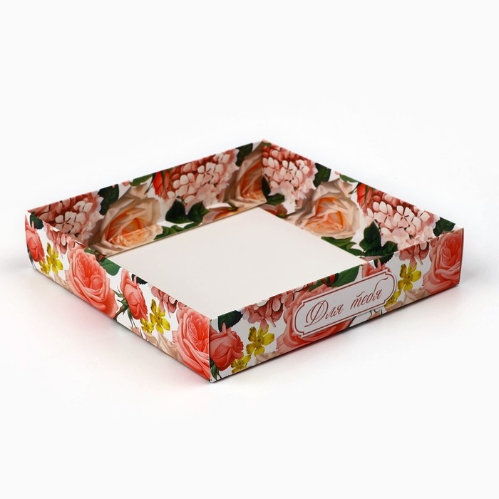 Коробка для кондитерских изделий «Нежность», 15 х 15 х 20 см Коробка для кондитерских изделий «Нежность», 15 х 15 х 20 см