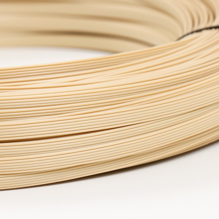 Ротанг искусственный 8 мм 100 м волна (солома)