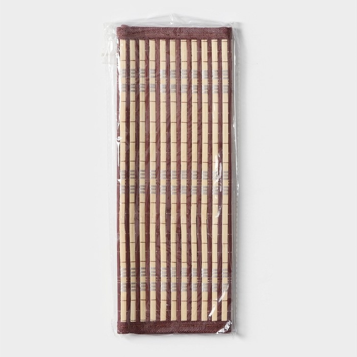 Салфетка сервировочная на стол &laquo;Кант&raquo;, 44&times;30 см, цвет коричневый