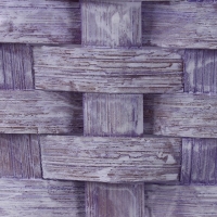 Набор корзин, 19х7,5х9,5/31 см, 22х9х11/34 см, 24х9х11,5/35 см, 3 шт, фиолетовые, бамбук