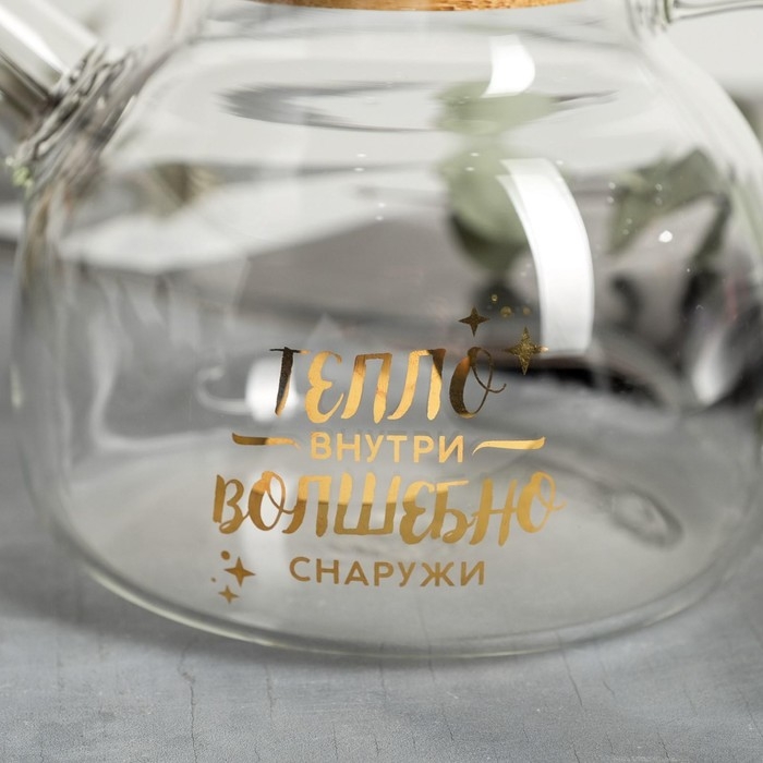 Чайник заварочный &laquo;Тепло внутри&raquo;, 1000 мл