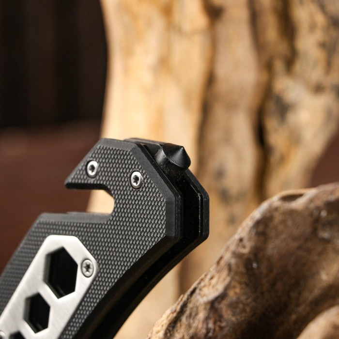 Нож складной Нож складной "Лидер" 20см, клинок 84мм/3мм, со стропорезом