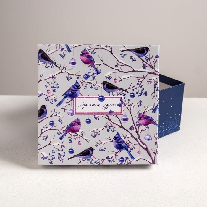 Набор подарочных коробок 6 в 1 &laquo;Новогодний&raquo;, 10.2 х 10.2 х 6 см - 20 х 20 х 11 см, Новый год