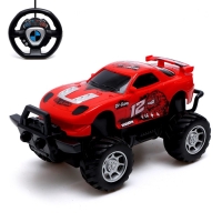 Машина радиоуправляемая «Скорость», работает от батареек цвет красный Машина радиоуправляемая «Скорость», работает от батареек цвет красный