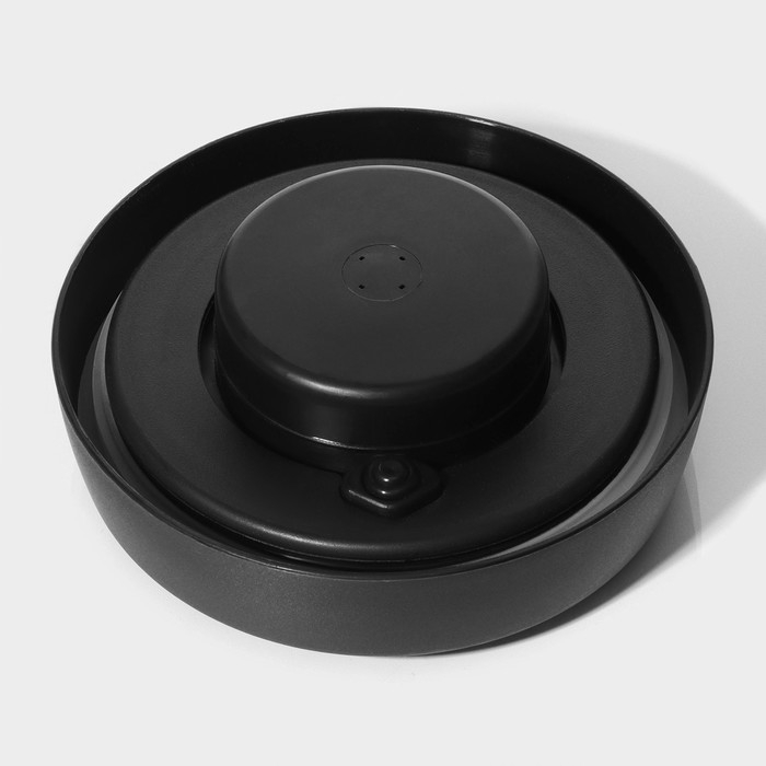 Банка стеклянная для хранения сыпучих продуктов с вакуумной крышкой «Плезир», 600 мл, 10,5×11 см Банка стеклянная для хранения сыпучих продуктов с вакуумной крышкой «Плезир», 600 мл, 10,5×11 см