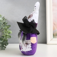 Кукла интерьерная "Бабуся в наряде с паучками и летучими мышами" 13х7х21 см Кукла интерьерная "Бабуся в наряде с паучками и летучими мышами" 13х7х21 см