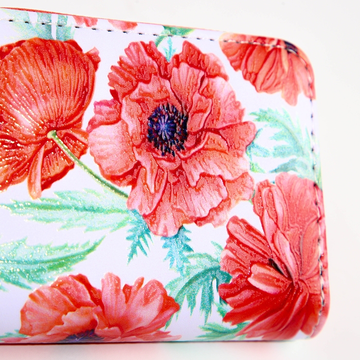 Кошелёк на молнии Кошелёк на молнии "Выбражулька", цвет красный