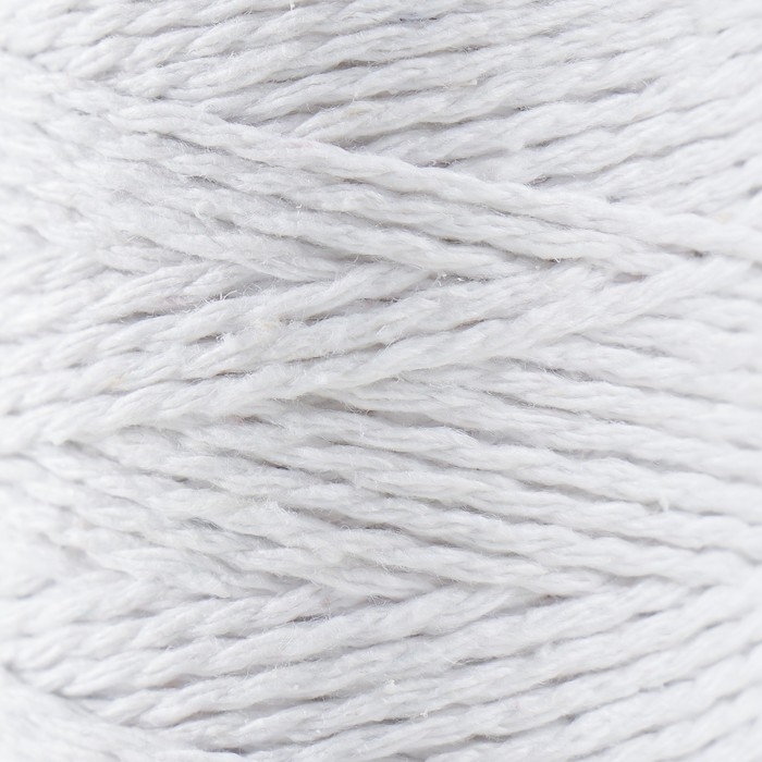 Пряжа 100% целлюлоза Пряжа 100% целлюлоза "Softino Raffia Color Melange" кручёная, белая 100м ±2м 87 гр