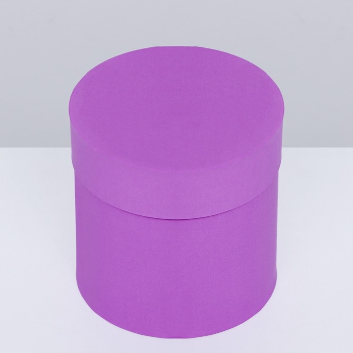 Шляпная коробка сирень, 13 х 13 см Шляпная коробка сирень, 13 х 13 см