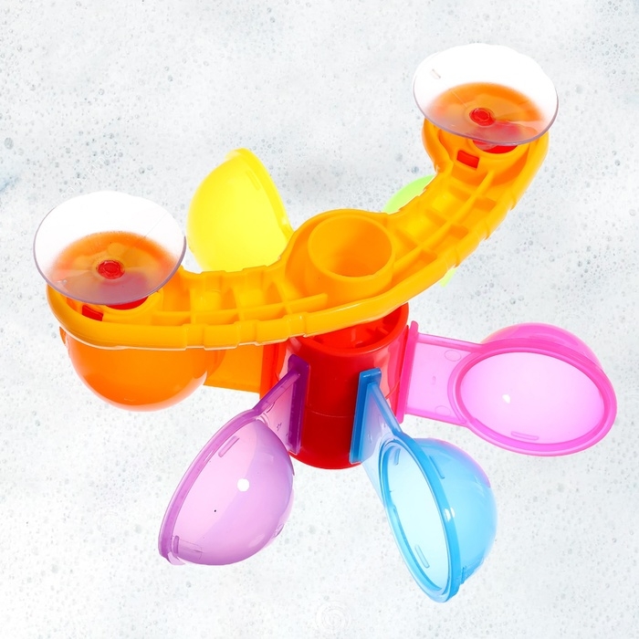 Набор игрушек для ванны &laquo;Водолей&raquo;, 6 предметов, цвета МИКС