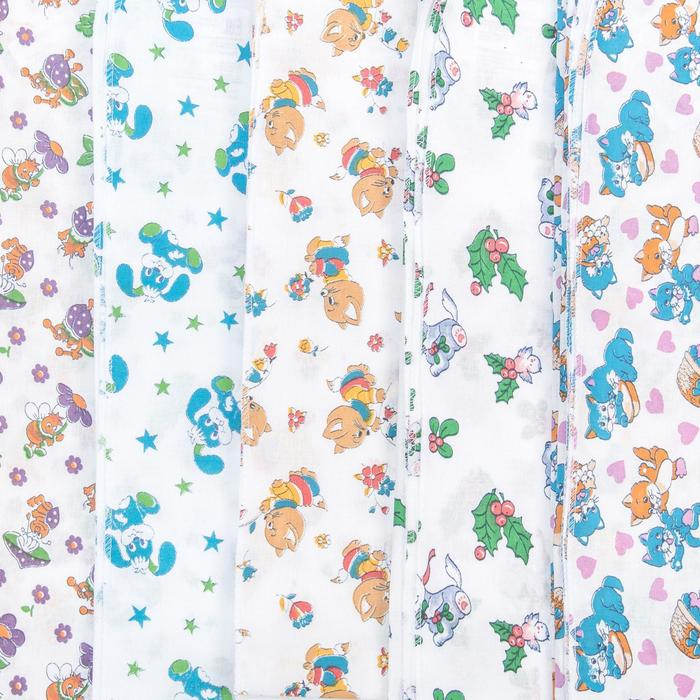 Набор пеленок (10 шт), 120х95 см, цвет МИКС Набор пеленок (10 шт), 120х95 см, цвет МИКС