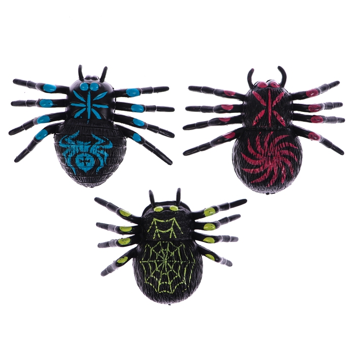 Липучка &laquo;Паук&raquo;, цвета МИКС, на блистере