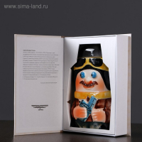 Штоф фарфоровый &laquo;Пилот&raquo;, 0.5 л, в упаковке книге