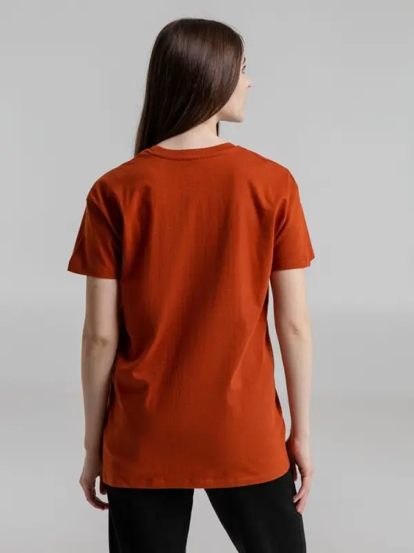 Футболка Imperial 190, коричневая (терракотовая), размер S