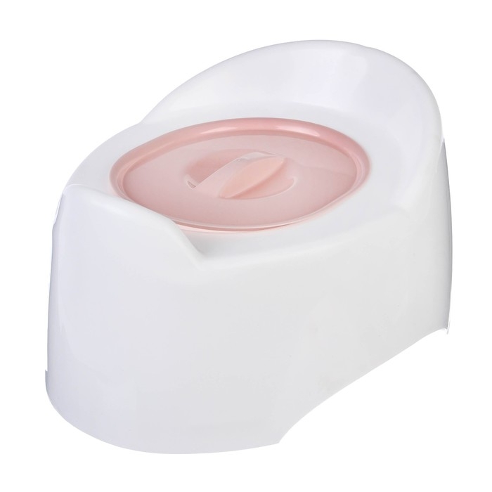 Горшок детский с крышкой &laquo;Малышка&raquo;, для девочки, цвет МИКС